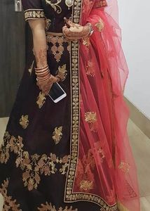 Elegant Embroidered Lehenga Choli Set