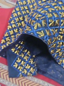 Embroidered Blue Blouse