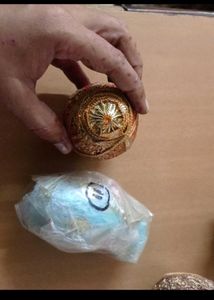 Decorated Dry Coconut