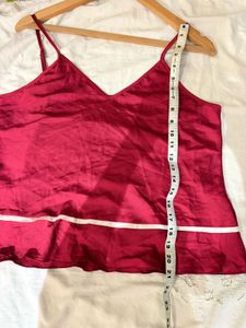 Beautiful Satin Cami Top