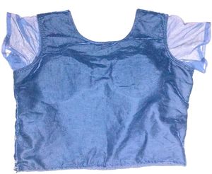 Embellished Blue Blouse