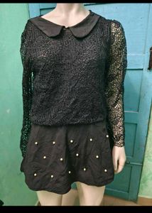 Peter PAN Collar Party Wear