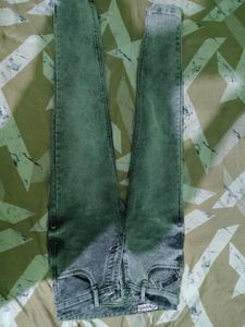 Gray Denim Jeans