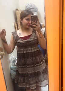 Fit And Flare Frock Korean Froc