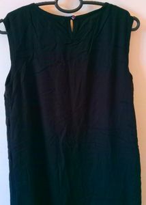 Black Dress / Regular Fit Middle Length