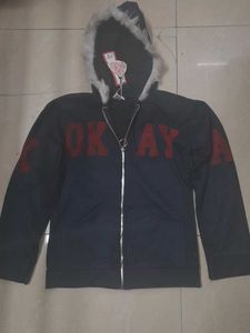 Navy Sweatshirt With Tag