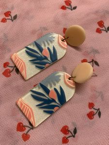 Floral Dangle Earrings
