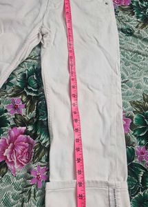 Banana Republic White Cropped Jeans 28/6p