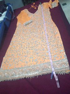 Suit With Havy Mukesh Work