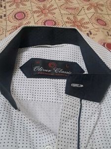 Polka Dot Formal Shirt