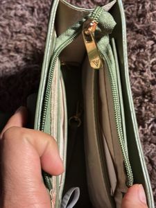 Chic Green Crossbody Bag