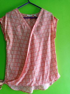 Peach Orange Top