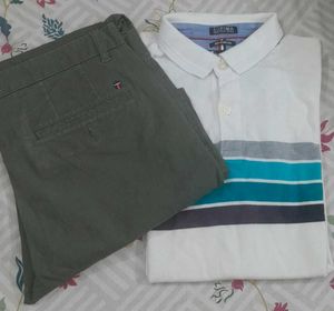 Men's Polo & Chino Pants Set