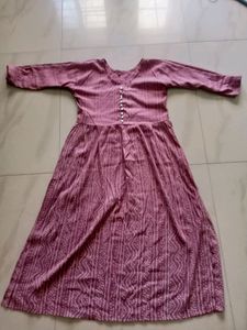 Wimen&#39;s Purple Kurtas