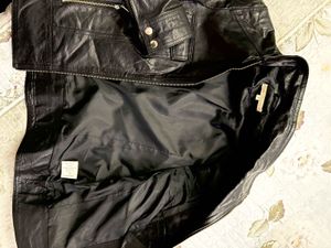 Genuine Leather Jacket (Black)