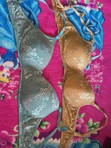 Floral Pattern Bras - Set of 2