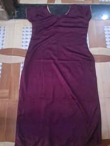 Elegant Maroon Kurta