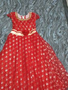 New Red Celebration Frock...