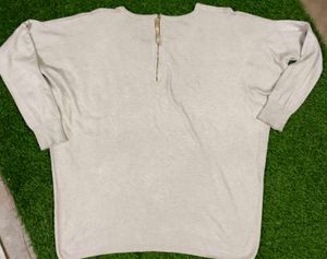 Plus size woollen Top/Sweater