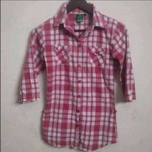 Red and White Shirt(Women's)
