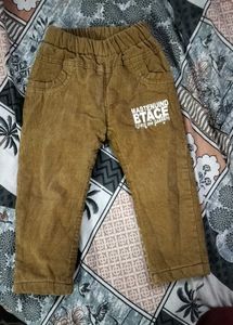 Cute Brown Corduroy Pants