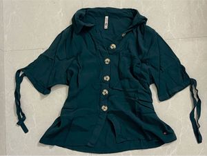 Green Button Up Vintage