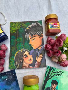 Mini Father Daughter Paintings