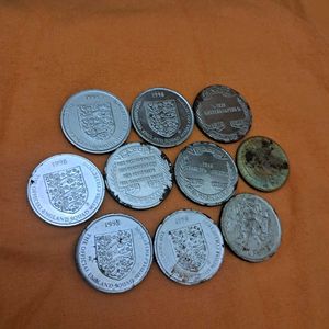 1998 Vintage Player Medallion Coin Collection