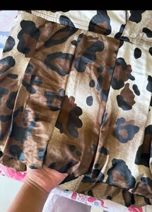 classy Animal Print Mini Skirt Zara/Savana/Mango