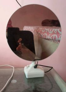 Mirror Lighting Lamp With Photo Frame