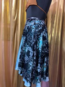 Floral Print Skirt