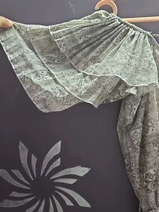 Off-Shoulder Ruffle Dress