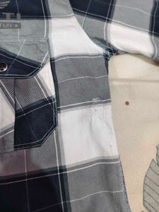 Checked Long Sleeve Shirt