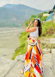 Colorful Maxi Skirt
