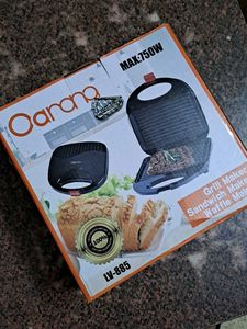 Grill, Sandwich, Waffle Maker