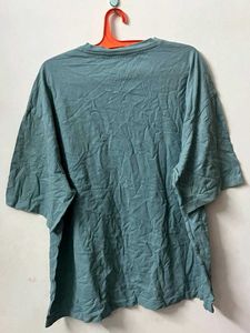 H&amp;M Oversized Tee - Light Blue