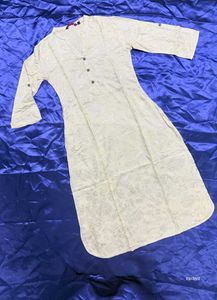 Elegant Beige Kurta