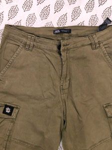 Olive Cargo Pants