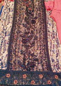 Pakistani Suit Kashidakari Black Work Sui