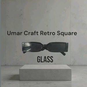 Umar Craft Retro Square Glass