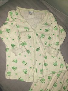 combo Cute Lion Print Pajama Set