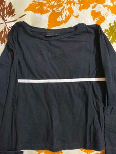 Black Long Sleeve Top