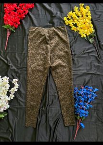 Zara leopard jegging