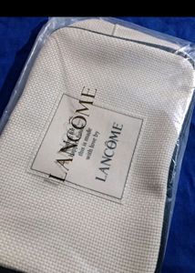 Combo Of Lancome Bag And Pouch