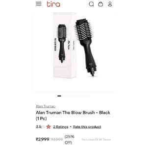 Alan Truman Blow Brush - Hair Styling Tool