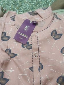 Leaf Print Kurti