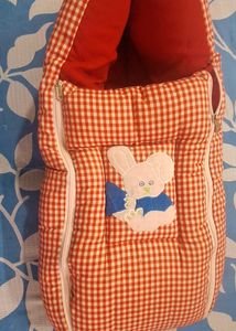 Cute Bunny Patchwork Sleeping Bag For Baby