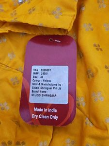 Yellow Dress Material