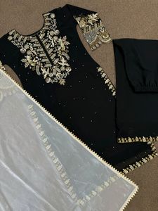 🆕️🆕️3 PIECE FANCY KURTI, PLAZZO &amp; Dupatta