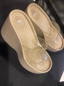 Zara Vinyl platform Pinteresty Wedges